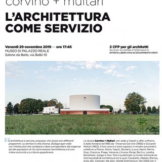 L’architettura come servizio Genova 29 – 11 – 2019