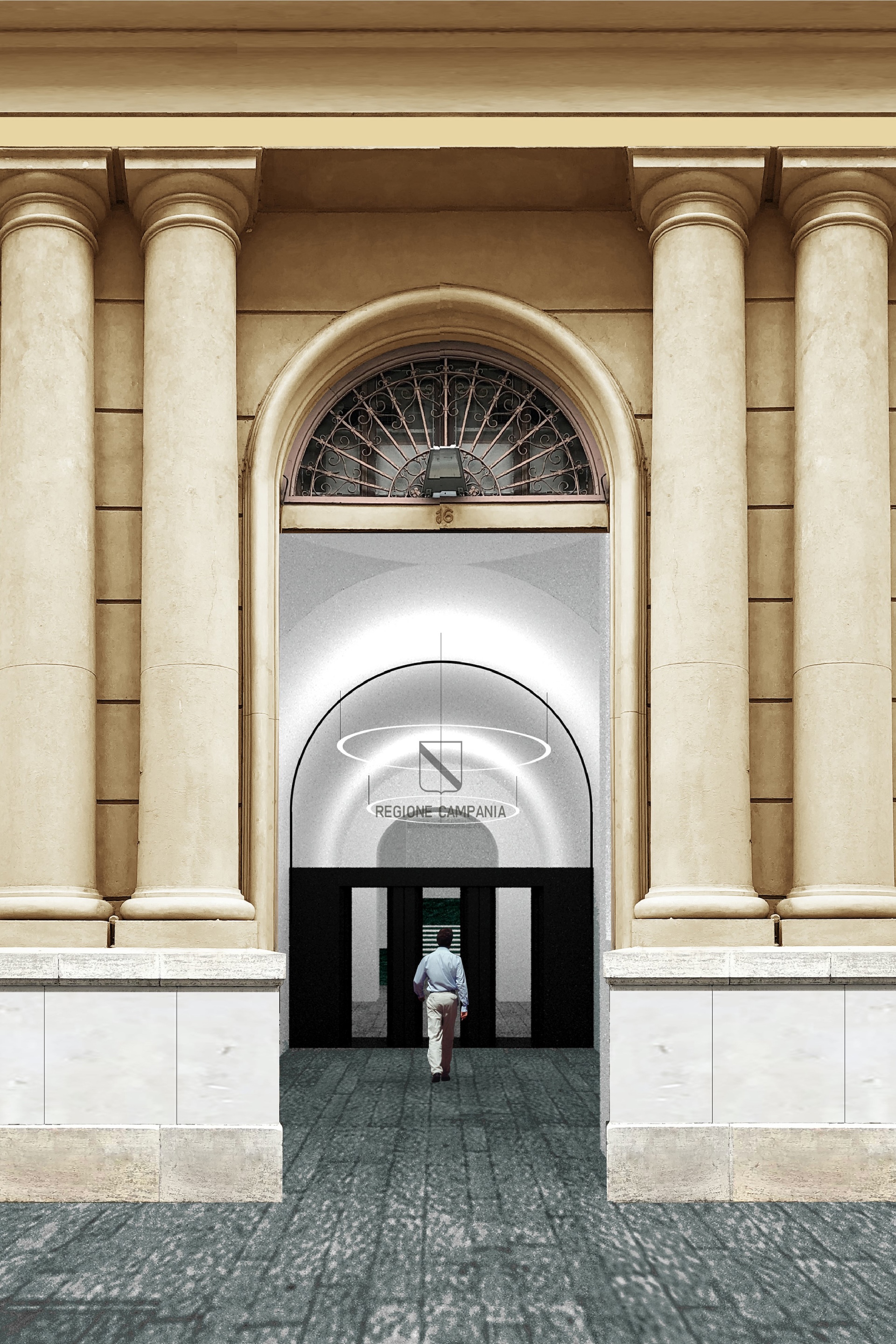 Restauro della sede della regione campania