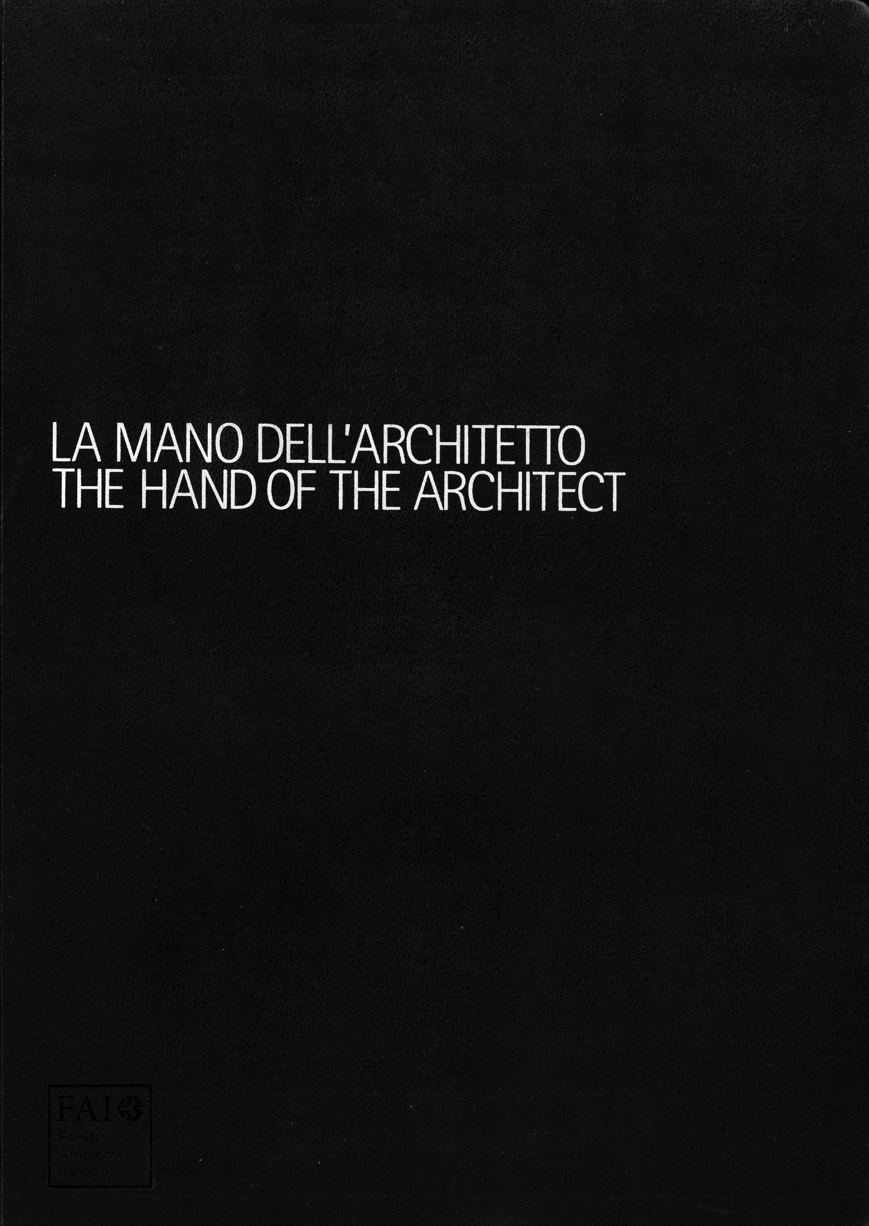 La mano dell’architetto