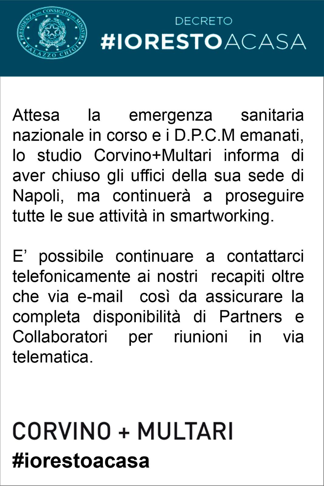 Decreto #iorestoacasa